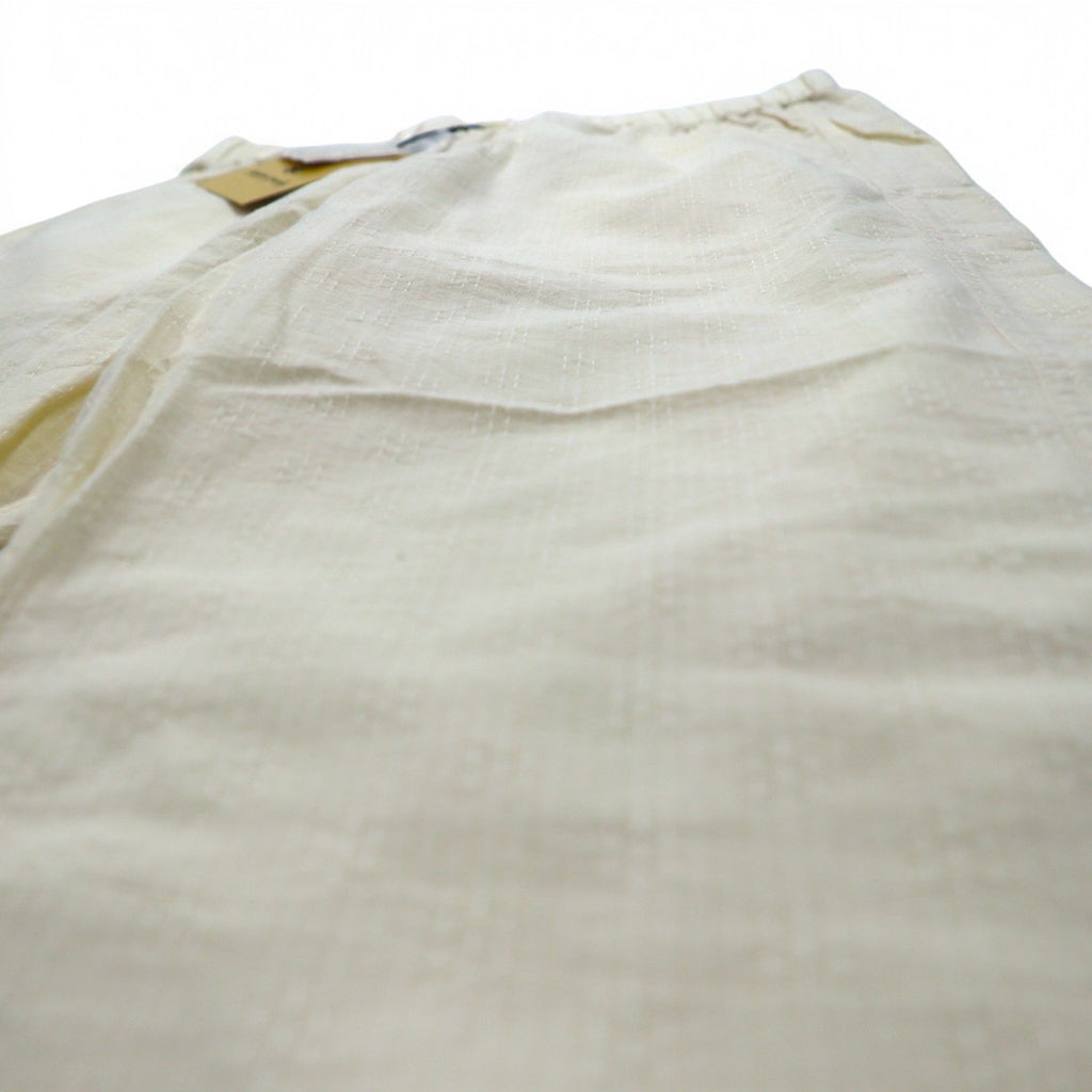 snow peak Dobby Sashiko Noragi Pants Easy Pants S Ivory Dobby Sashiko Noragi Pants PA-16SU303 Made in Japan Unused