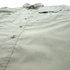 carhartt FORCE リラックスフィット ボタンダウン ワークシャツ XL ベージュ ポリエステル Ridgefield Solid L/S Shirt 102418