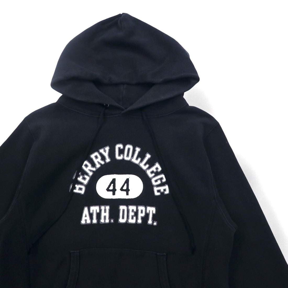 Cheswick (Toyo Enterprises) Reverse Weave Pullover Hoodie L Black BERRY COLLEGE