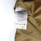 carhartt FORCE リラックスフィット ボタンダウン ワークシャツ XL ベージュ ポリエステル Ridgefield Solid L/S Shirt 102418