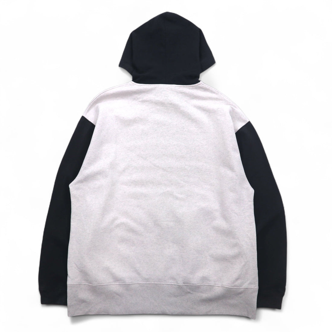 DKNY USA (Donna Karan New York) 90s Pullover Hoodie, L, Grey, Cotton