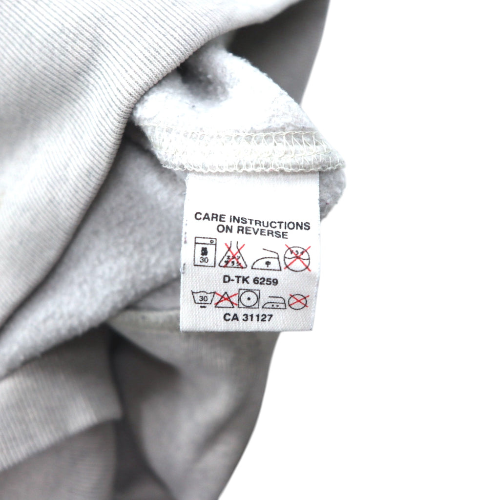 DKNY USA (Donna Karan New York) 90s Pullover Hoodie, L, Grey, Cotton