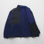 THE NORTH FACE デナリジャケット POLARTEC ポーラテック フリースジャケット XL ネイビー ナイロン切替 A193