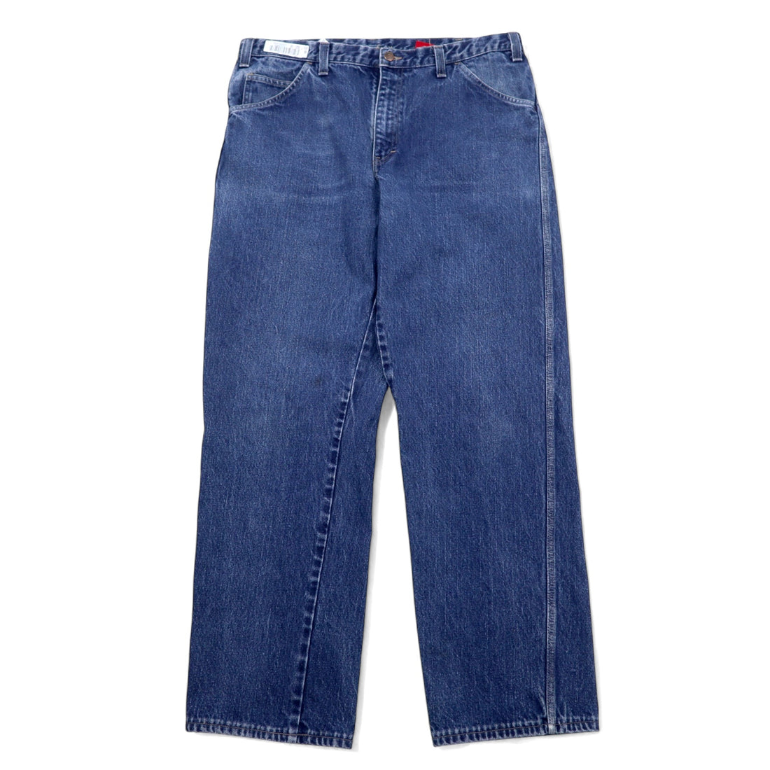 日本然リトテ-古着オンライン-DICKIES FR バギー ワイド デニムパンツ 難燃性 ペインターパンツ 40 ブルー コットン FR Flame Resistant メキシコ製-DICKIES FR Baggy Wide Denim Pants Flame Resistant Painter Pants 40 Blue Cotton FR Flame Resistant Mexico Made