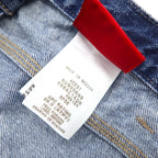 DICKIES FR バギー ワイド デニムパンツ 難燃性 ペインターパンツ 40 ブルー コットン FR Flame Resistant メキシコ製