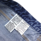 DICKIES FR バギー ワイド デニムパンツ 難燃性 ペインターパンツ 40 ブルー コットン FR Flame Resistant メキシコ製
