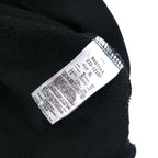 NAUTICA Arch Logo Half Zip Sweatshirt XL Black Heavyweight 233-12107
