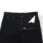 Lee RIDERS 90s USA Made Relaxed Fit Tapered Denim Pants, Size XL, Black, Zipper Fly, Leather Patch, 208-5508, Deadstock, Unused