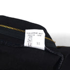 Lee RIDERS 90s USA Made Relaxed Fit Tapered Denim Pants, Size XL, Black, Zipper Fly, Leather Patch, 208-5508, Deadstock, Unused