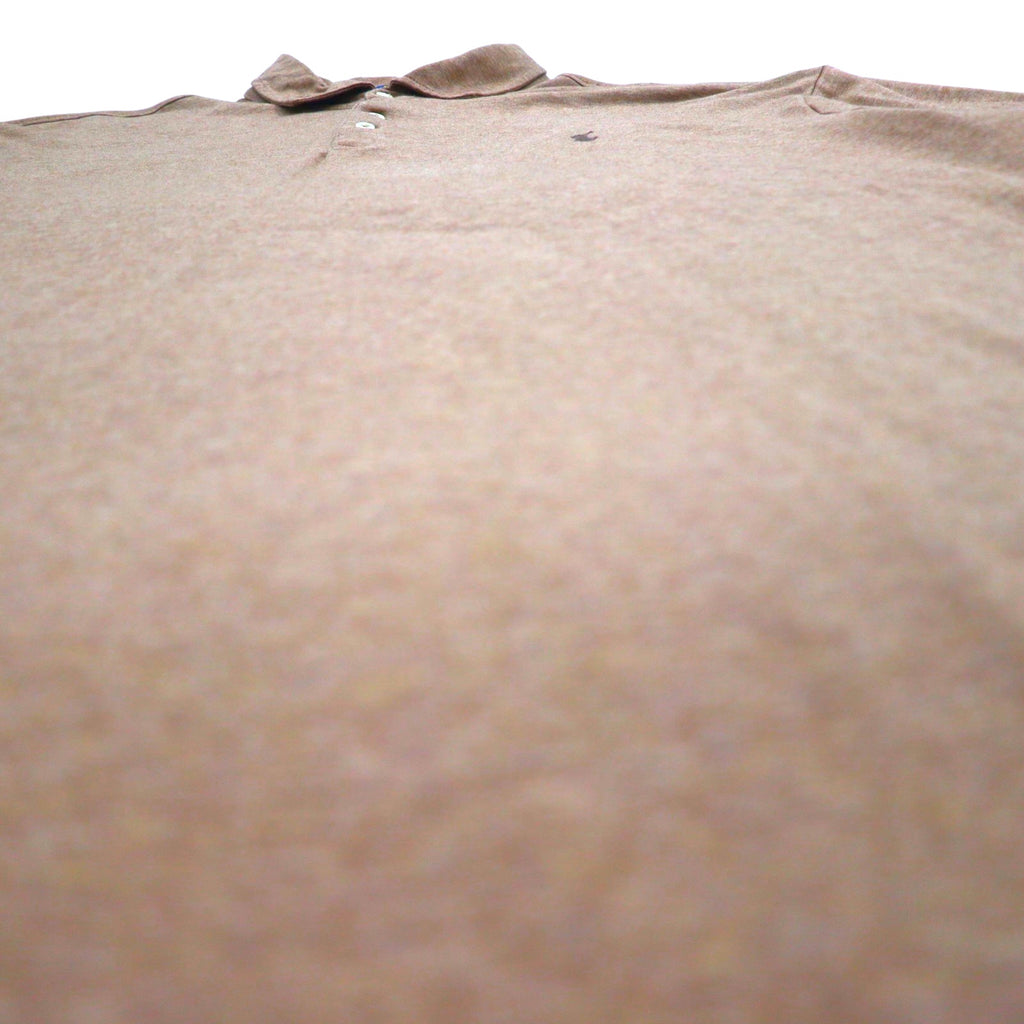 POLO RALPH LAUREN Classic Fit Polo Shirt XL CLASSIC FIT Beige Small Pony Embroidery