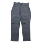 Blackweirdos Bondage Slacks Pants XL Gray Deformed Bondage pants Made in Japan