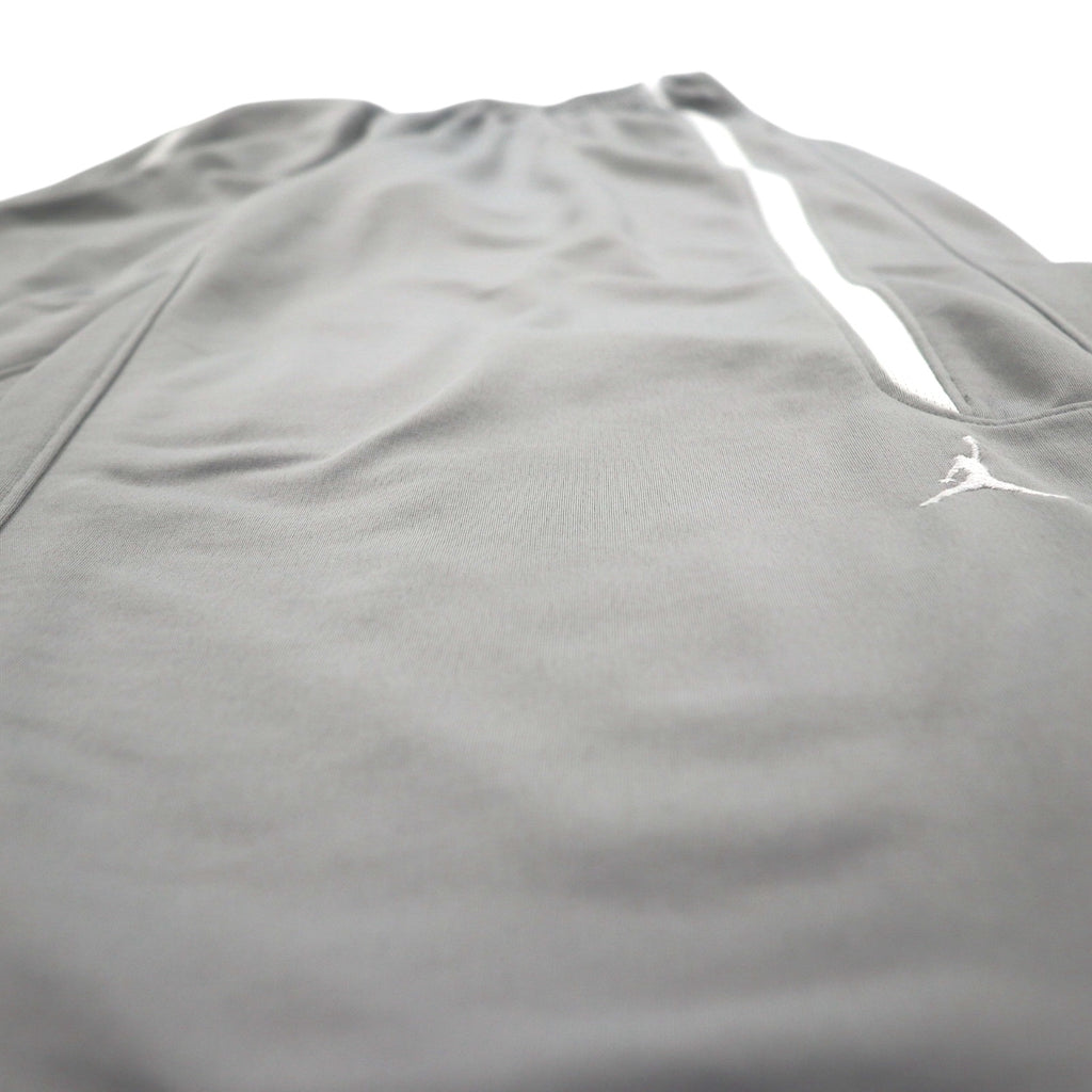JORDAN BRAND (NIKE) Sideline Wide Track Pants Jersey 2XL Gray Polyester 404314-075