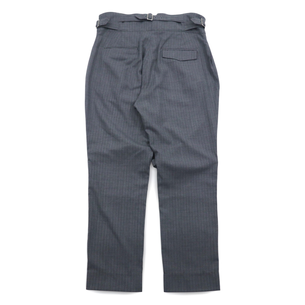 Blackweirdos Bondage Slacks Pants XL Gray Deformed Bondage pants Made in Japan
