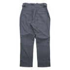 Blackweirdos Bondage Slacks Pants XL Gray Deformed Bondage pants Made in Japan