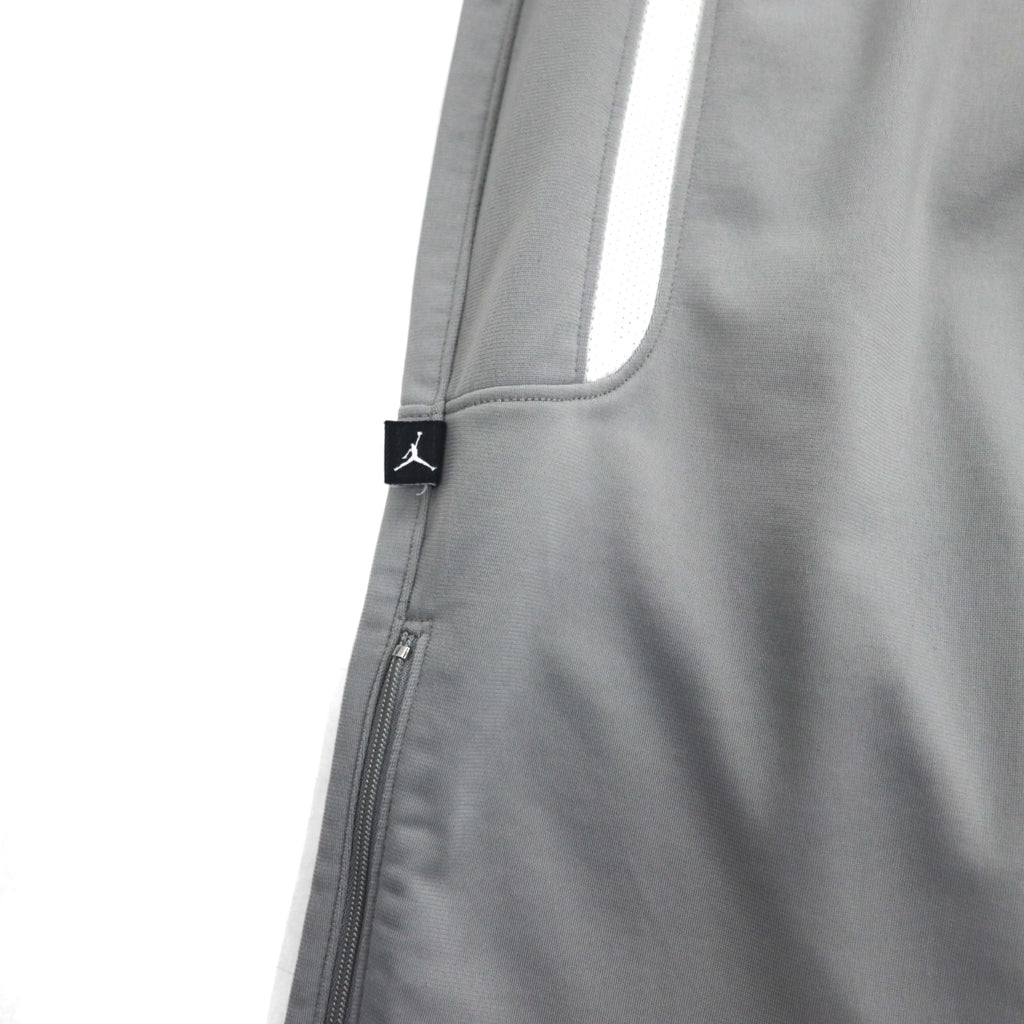 JORDAN BRAND (NIKE) Sideline Wide Track Pants Jersey 2XL Gray Polyester 404314-075