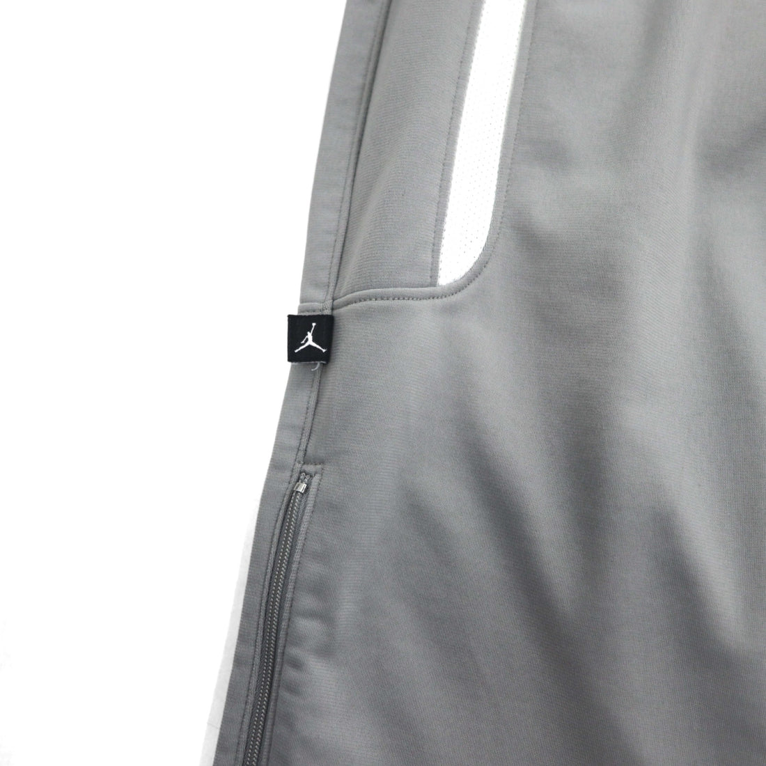 JORDAN BRAND (NIKE) Sideline Wide Track Pants Jersey 2XL Gray Polyester 404314-075