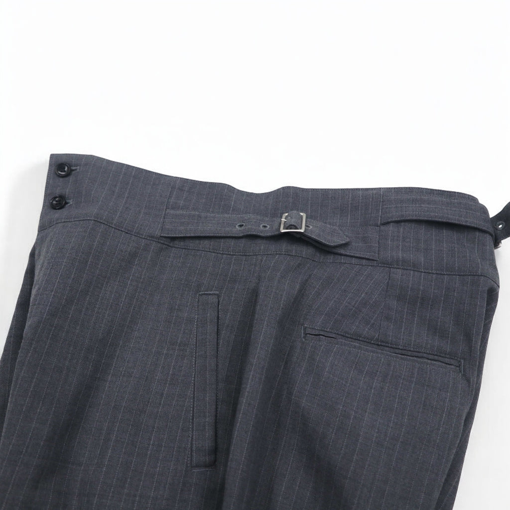 Blackweirdos Bondage Slacks Pants XL Gray Deformed Bondage pants Made in Japan