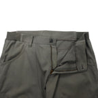 adidas 00s Double Knee Duck Work Pants O Grey Cotton 3 Stripes