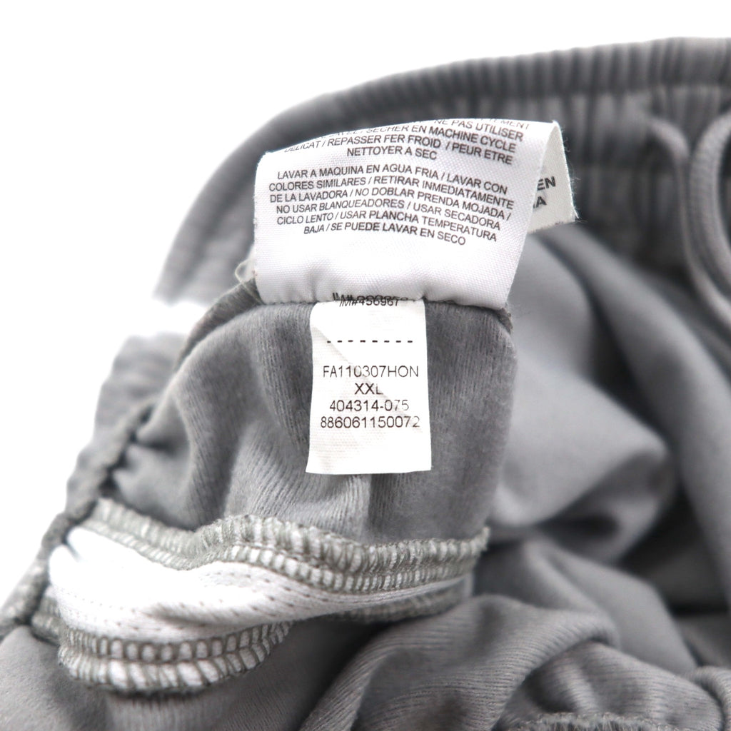 JORDAN BRAND (NIKE) Sideline Wide Track Pants Jersey 2XL Gray Polyester 404314-075