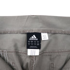 adidas 00s Double Knee Duck Work Pants O Grey Cotton 3 Stripes