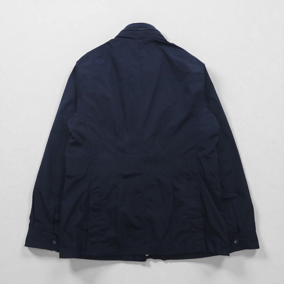 Polo Ralph Lauren ミリタリー M-65 フィールドジャケット M ネイビー ドローコード フード収納 ダブルジップ