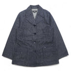 POLO JEANS CO. RALPH LAUREN 90s Denim Marine Coat Coverall L Indigo Blue