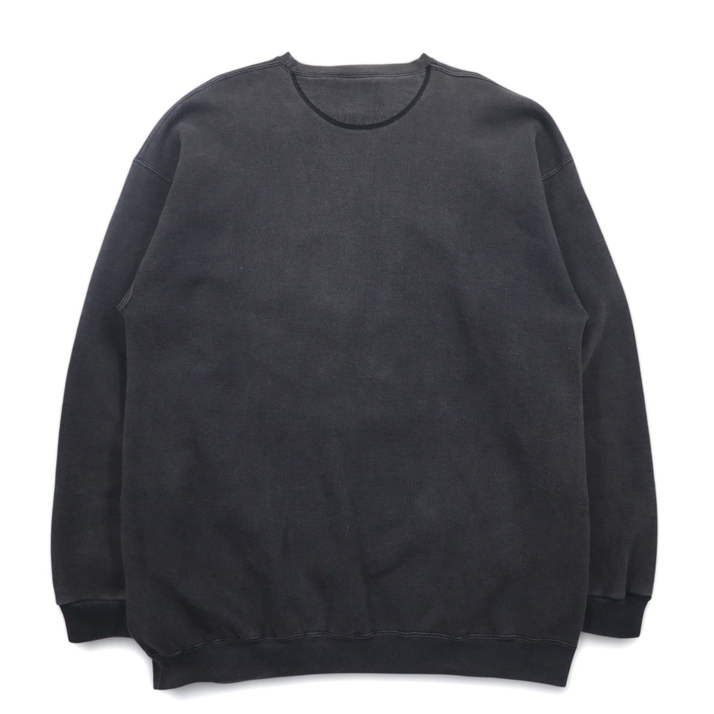 Hard Rock CAFE 90s USA Made Sweatshirt XL Black Cotton Logo Embroidery MYRTLE BEACH