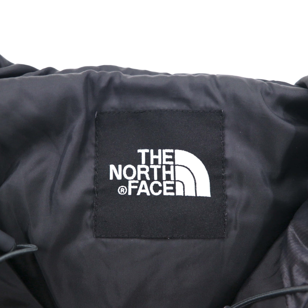 THE NORTH FACE Primaloft Padded Hoodie Jacket, Size L, Gray/Bordeaux Two-Tone Nylon