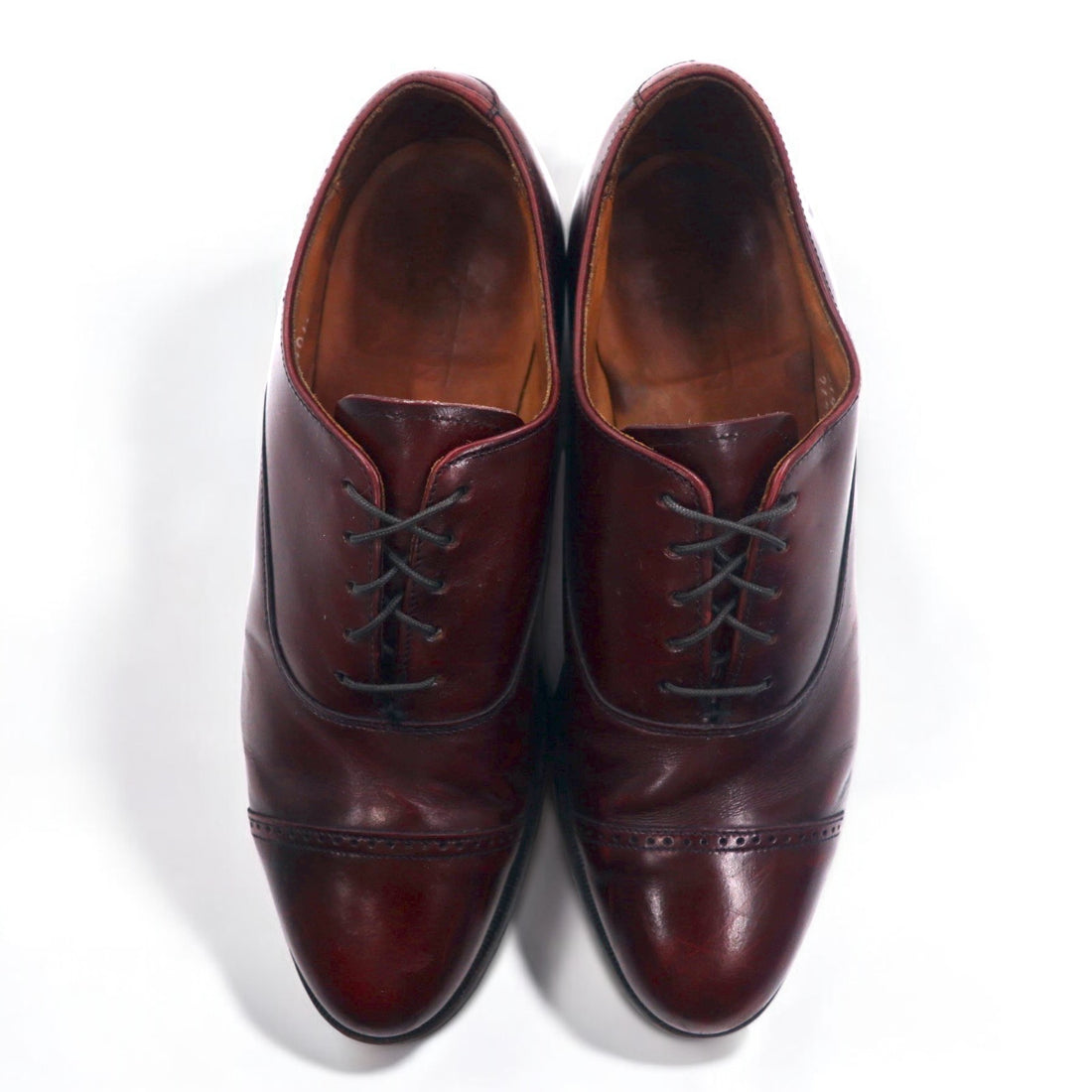 BOSTONIAN USA made straight tip dress shoes 26cm Bordeaux leather 26248