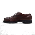 JOHNSTON &amp; MURPHY Italian made straight tip dress shoes, 26cm, brown leather, 20-2028 11625