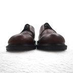 JOHNSTON &amp; MURPHY Italian made straight tip dress shoes, 26cm, brown leather, 20-2028 11625