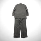 Polo by Ralph Lauren 90年代 3ピース スーツ セットアップ L グレー ストライプ ウール 日本製