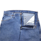 Wrangler 90年代 デニムパンツ 33 ブルー コットン ジッパーフライ 13MWZGK