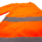 Euro Work Pants Euro Work YOKO Reflector Work Pants L Orange Polyester