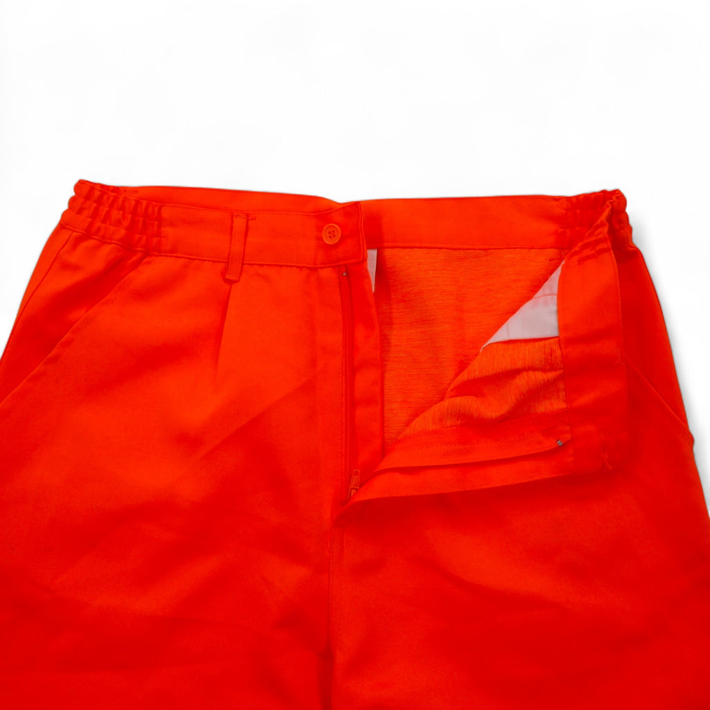Euro Work Pants Euro Work YOKO Reflector Work Pants L Orange Polyester