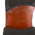 JOHNSTON &amp; MURPHY Italian made straight tip dress shoes, 26cm, brown leather, 20-2028 11625