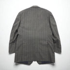 Polo by Ralph Lauren 90年代 3ピース スーツ セットアップ L グレー ストライプ ウール 日本製