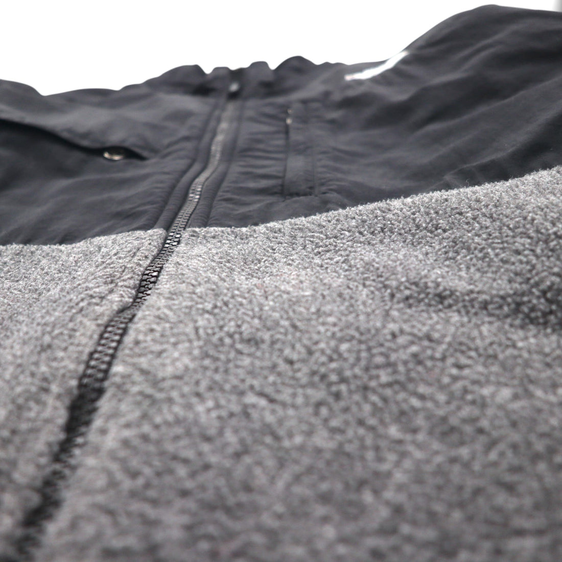 THE NORTH FACE デナリジャケット POLARTEC ポーラテック フリースジャケット XL グレー ナイロン切替 A193