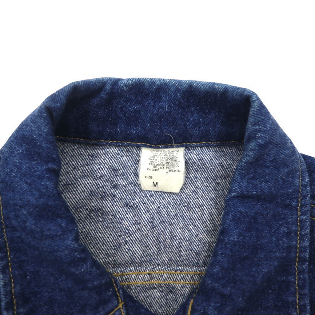 Lee 90s 4-pocket denim jacket, denim jacket, size M, indigo, blue, 220-5089, made in Mexico