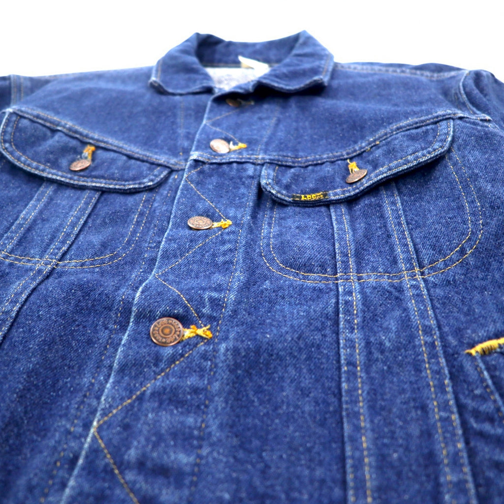 Lee 90s 4-pocket denim jacket, denim jacket, size M, indigo, blue, 220-5089, made in Mexico