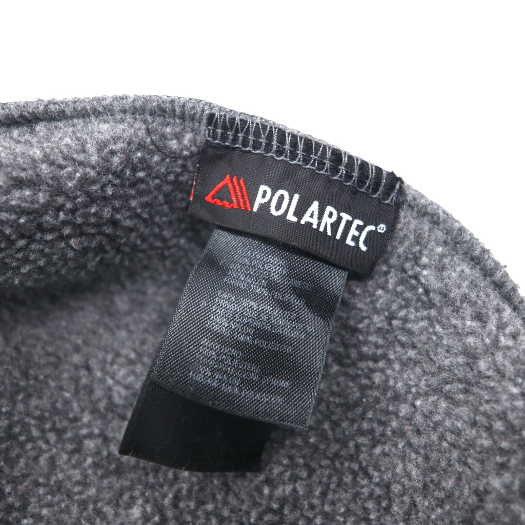 THE NORTH FACE デナリジャケット POLARTEC ポーラテック フリースジャケット XL グレー ナイロン切替 A193