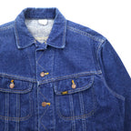 Lee 90s 4-pocket denim jacket, denim jacket, size M, indigo, blue, 220-5089, made in Mexico