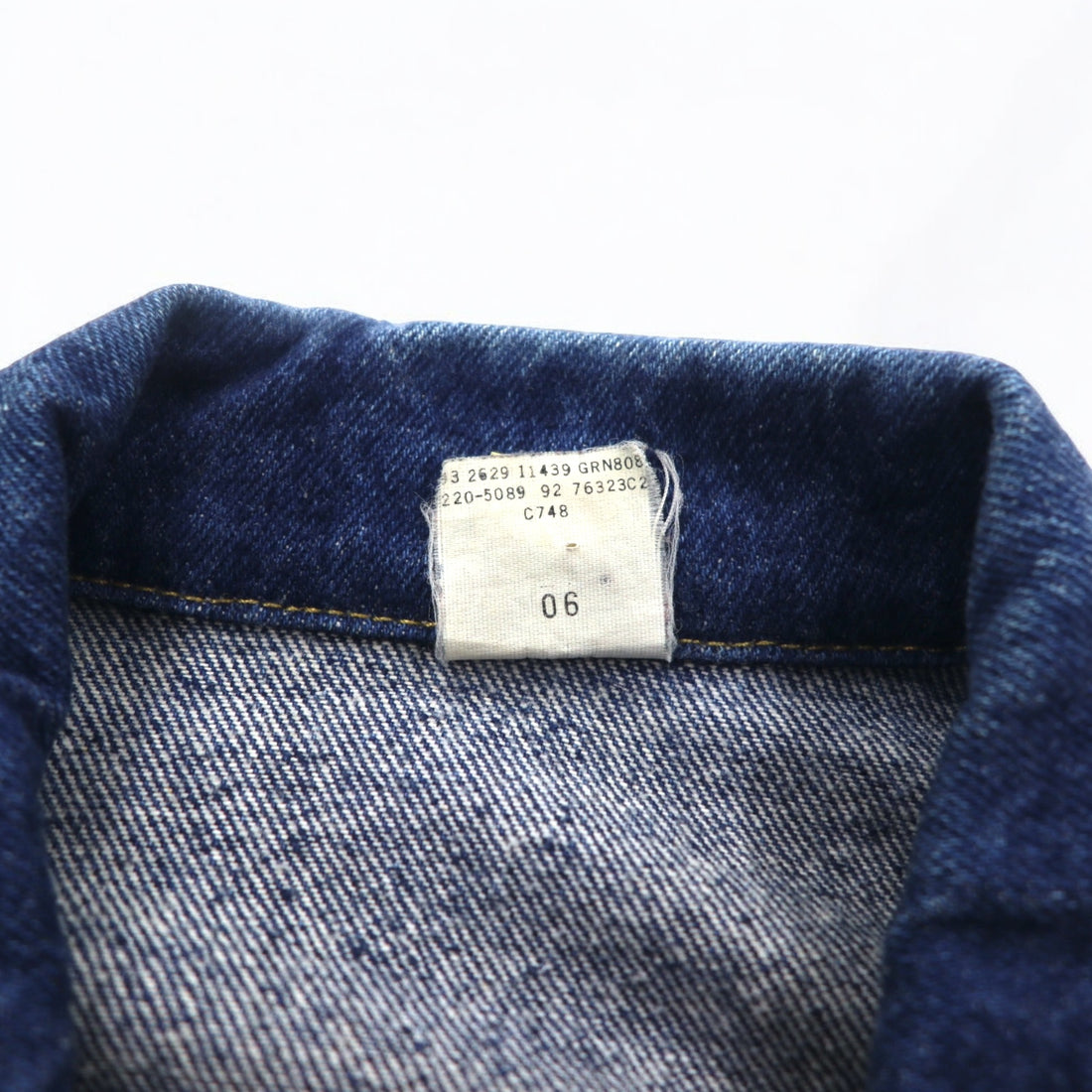 Lee 90s 4-pocket denim jacket, denim jacket, size M, indigo, blue, 220-5089, made in Mexico