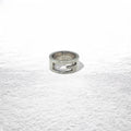 GUCCI Made in Italy G Mark G Ring Pinky Ring Size 6 Silver Ag925