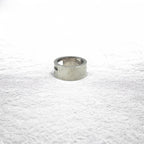 GUCCI Made in Italy G Mark G Ring Pinky Ring Size 6 Silver Ag925