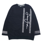 Sean John 90s Crew Neck Sweatshirt XL Black Cotton