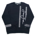 Sean John 90s Crew Neck Sweatshirt XL Black Cotton