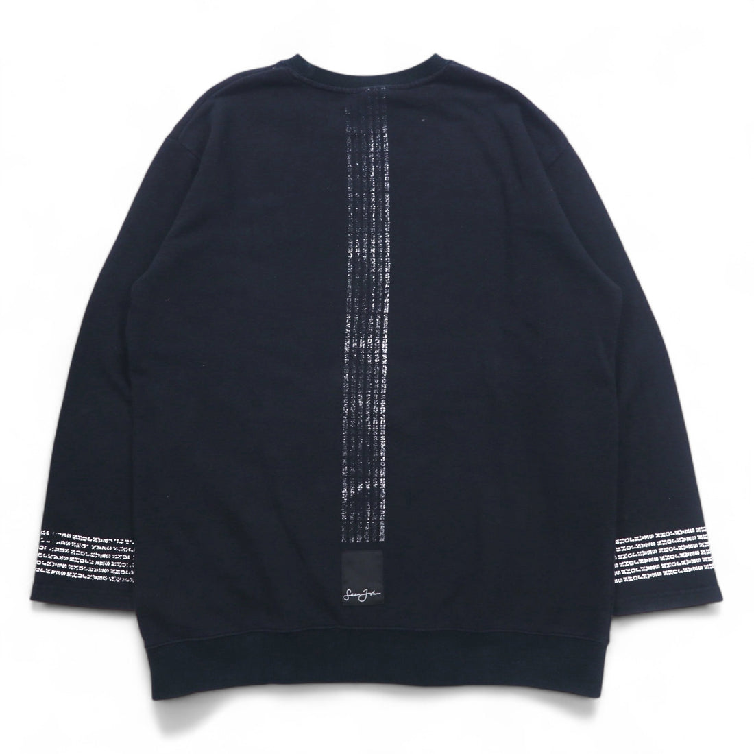 Sean John 90s Crew Neck Sweatshirt XL Black Cotton