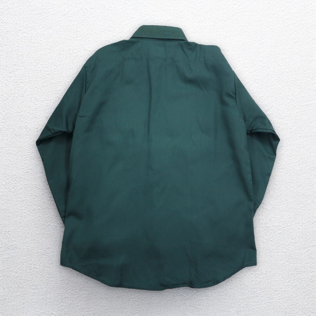 FIVE BROTHER 90s USA made twill work shirt L khaki polyester cotton ACWA UNION MADE