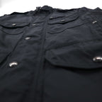 BURBERRY ミリタリー M-65 フィールドジャケット M マルチ ユーティリティポケット 現行タグ 裏地ノバチェック チンストラップ THTHAGAR503NON